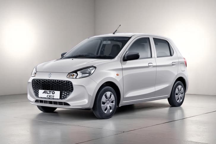 Maruti Suzuki Alto K10 Color Solid White